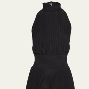 A.L.C. Renzo Pleated Halter Dress  size 6